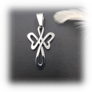 Pendentif Croix d'ange Vehuiah