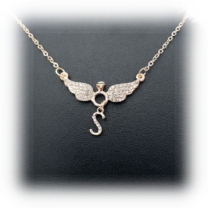 Collier Ange Seheiah Doré